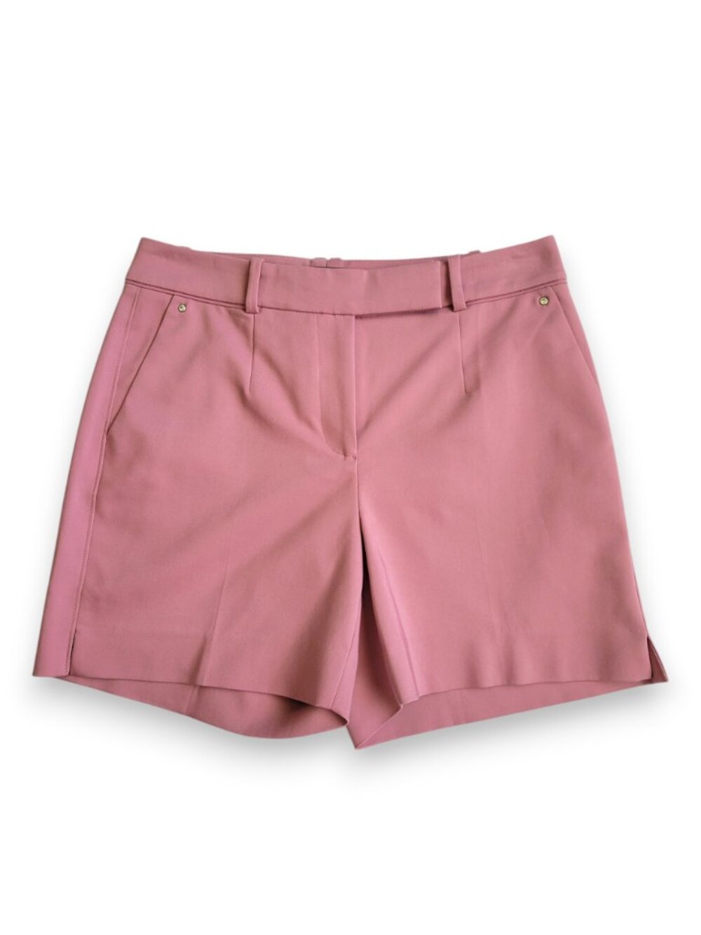 White House Black Market WHBM Women's 5” Tailored Shorts Size 2 NWT Mineral Pink